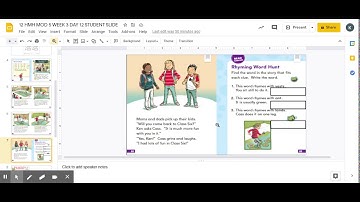 12 HMH MOD 5 WEEK 3 DAY 12 STUDENT SLIDE - Google Slides