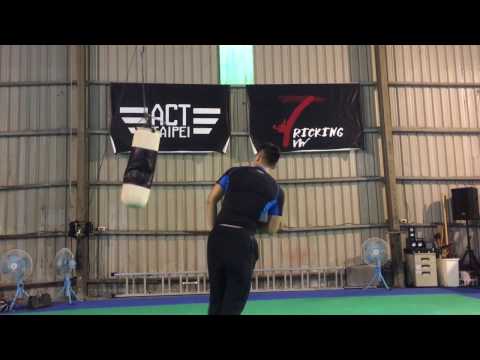 cheat900 cheat720 540後旋 720旋踢 沙袋示範 TRICKING TAIWAN