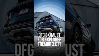 🚨Heard beyond the pavement.• AWE 0FG Catback Exhaust for the '26+ Ford Explorer Tremor, coming soon.