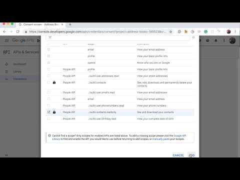 Requesting Sensitive Scopes for a Google OAuth Project