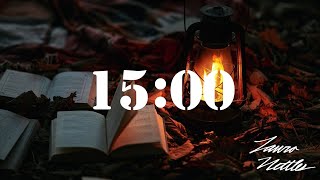 15 Minute Books and Lantern Timer