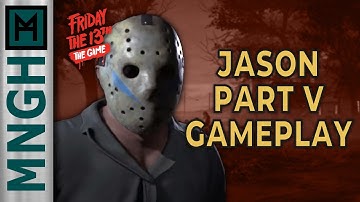 Roy Burns (Jason Part 5) Gameplay! - Friday the 13th: The Game