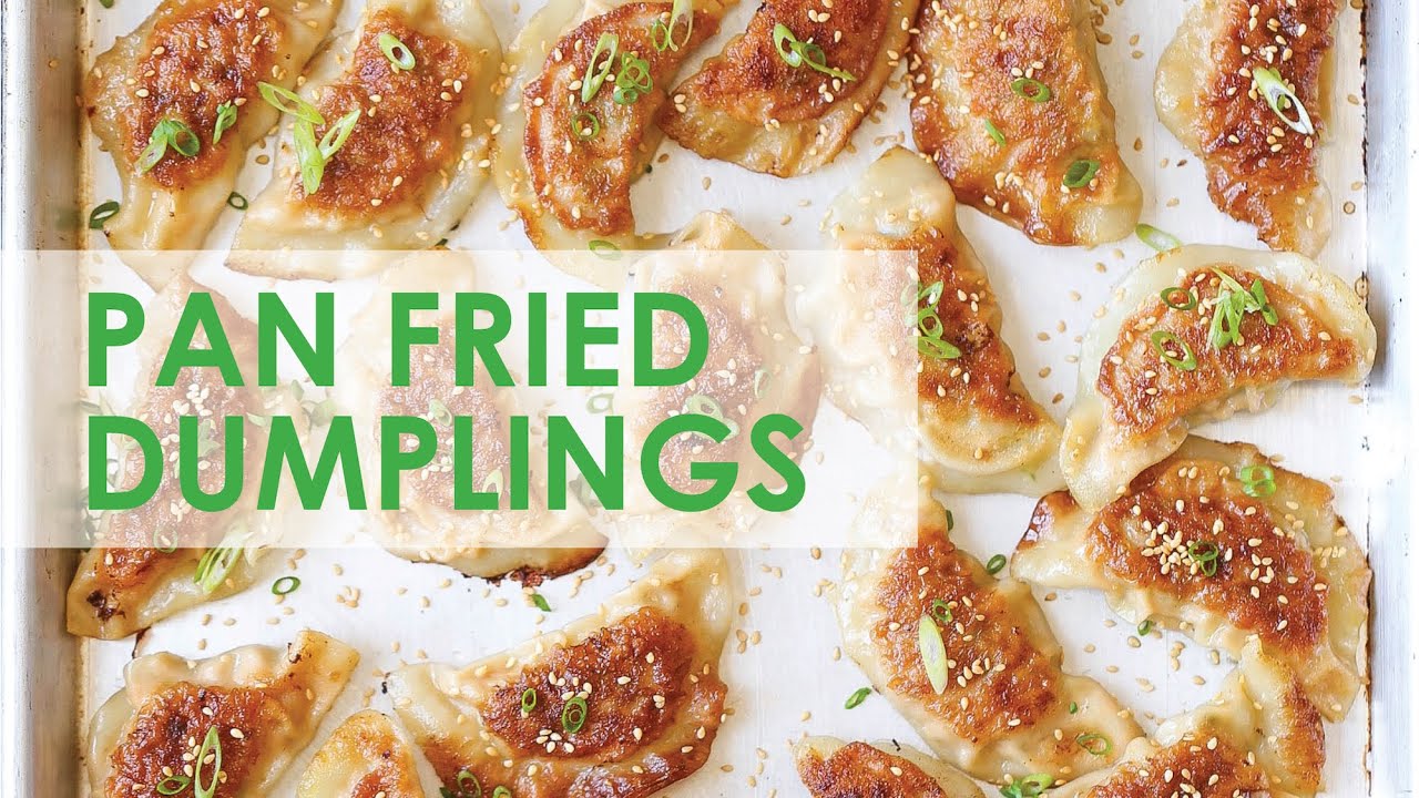 Pan Fried Dumplings YouTube