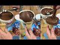 Nutella bucket ice cream chocolate asmr i satisfying