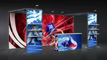 🎊10x20FT Trade Show Booth Construction Process