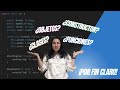 ¿Clases, propiedades, funciones? ¡Todo explicado fácil!