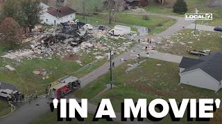 Neighbors describe rushing in to help after Ohio house explodes