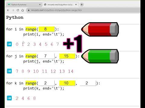 Python: for i in range(...) 教學