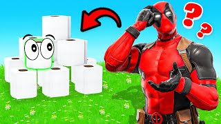 TOILET PAPER Prop Hunt for LOOT (Fortnite)