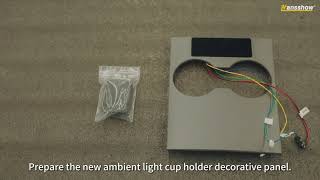 Hansshow 2021+ Model 3/Y Laser Carving Ambient Lighting Upgrade Kit