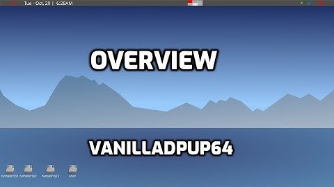 VanilladPup64 review: puppylinux with unique features