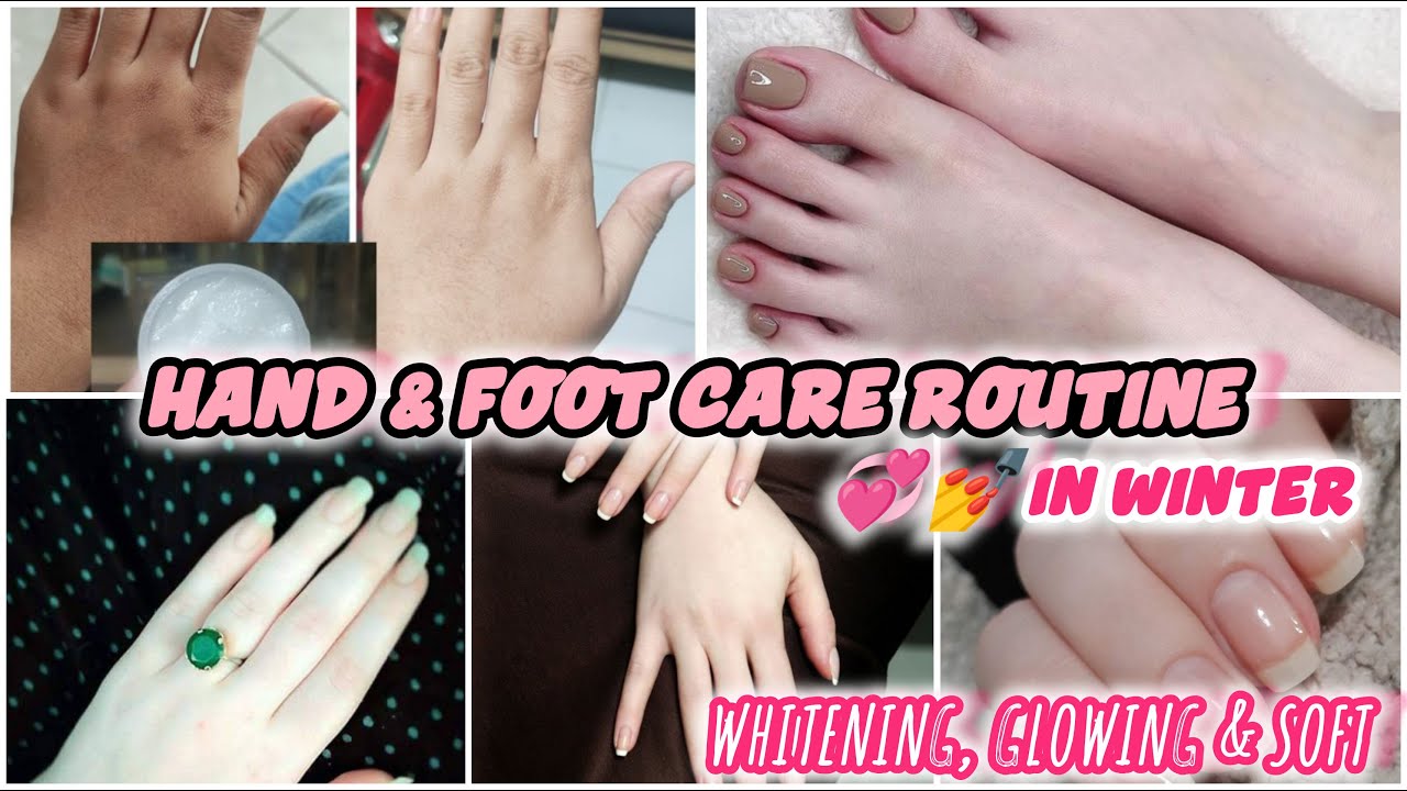 Winter Hand & Foot Care Routine ||Cracked Hands & Feet Cure in 5 Minutes|| 