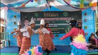 Tari Cindai Penampilan Siswa dan Siswi MI Al Jauharotunnaqiyyah Sidomekar