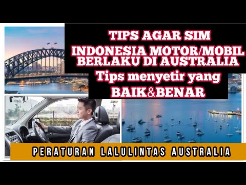 Video: Bisakah saya mengemudi di Australia dengan lisensi Indonesia?