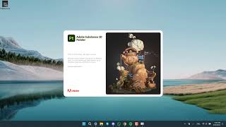 Substance 3D Painter UI doesn't display correctly on windows 11 screenshot 1