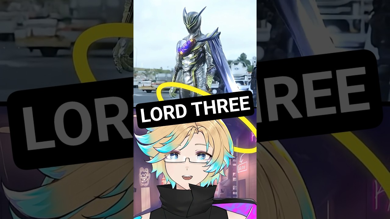 LORD THREE  FIRST HENSHIN FULL REACTION - KAMEN RIDER ZEZTZ
