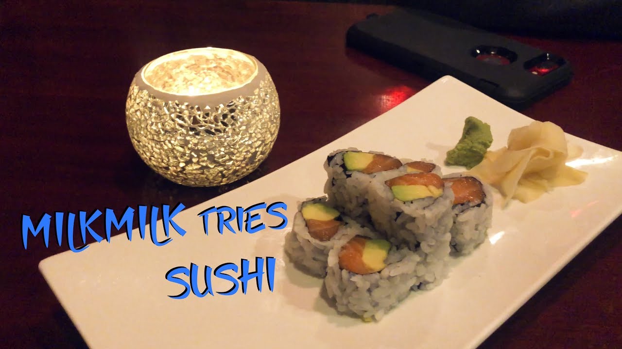 MilkMilk Tries Sushi! YouTube