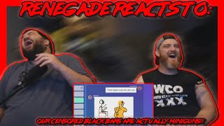 Renegades React To... - Gartic Phone Funny Moments - Our Censored Bars Are Miniguns