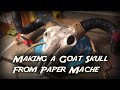 Off the grid makes 71  how to make a paper mache skull