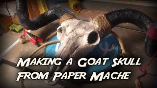 Off the Grid Makes 71 - How to Make a Paper Mache Skull