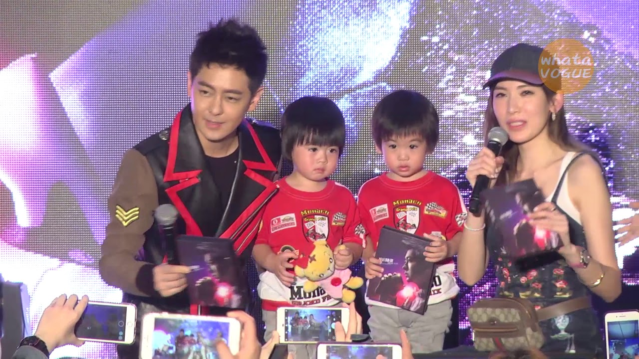 老婆帶雙胞胎首次現身台北　林志穎合家歡缺Kimmy