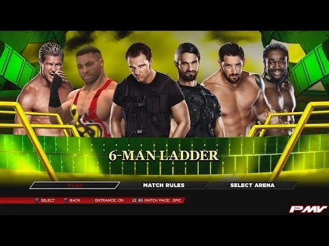 WWE 2K14 - Money In The Bank Ladder Match