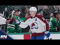 Avalanche's Nathan MacKinnon Beats The Buzzer With Heavy One-Timer vs. Stars