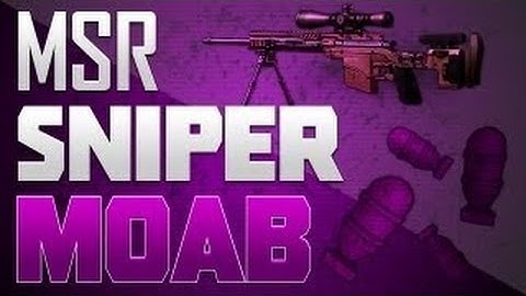 MW3: MSR Sniper MOAB on Terminal :: New Designs!