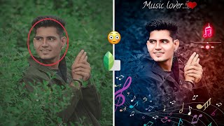 Snapseed Creative Music Lover Photo Editing || Snapseed New Trick Editing ||Music Lover Lightroom cc screenshot 3