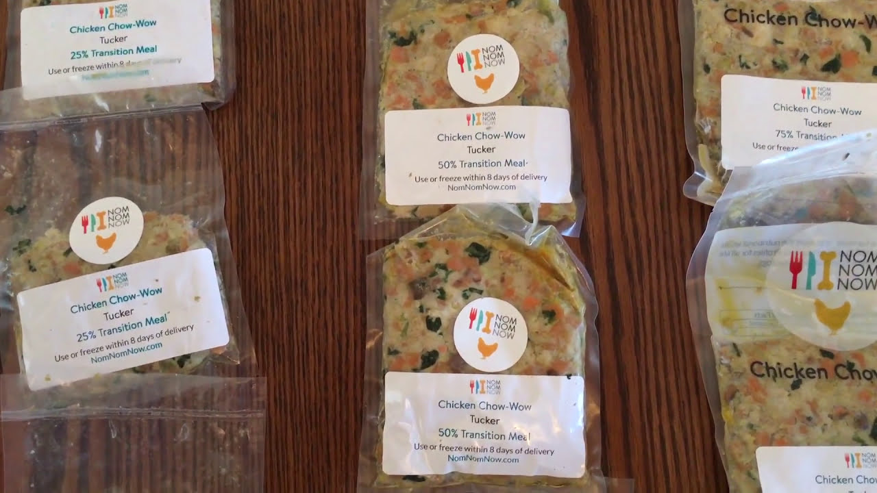 NomNomNow Fresh Pet Food First Week Delivery