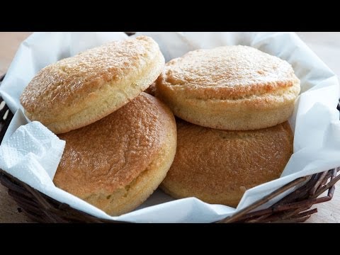 Almond buns for burgers and sandwiches - Paleo buns