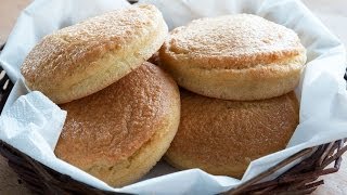 Almond buns for burgers and sandwiches  Paleo buns