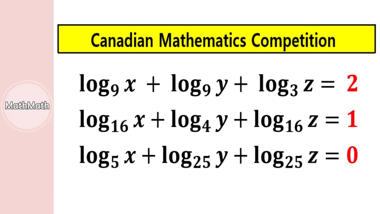 HOW TO: Solve Euclid Contest 2024 Question #8b