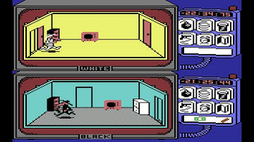 Spy vs Spy C64 Intro Music Gameplay and Completed Game Scene | Short Play