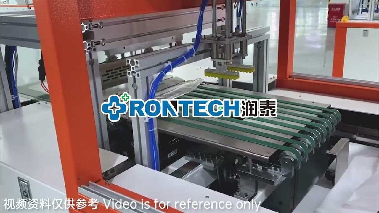 surgical gown folding and packaging machine YouTube