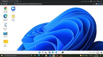 Windows 11 Clone Using HTML, CSS, JAVASCRIPT, INDEXEDDB