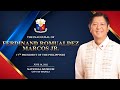 The Inauguration of Ferdinand Marcos, Jr., 17th President of the Republic of the Philippines