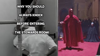 Why You Should Always Knock Before Entering The Stewards Office!