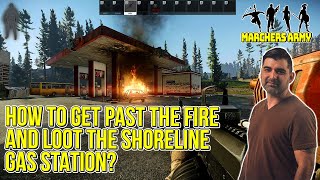 Escape From Tarkov - Shoreline Gas Station - Get past the fire and loot
