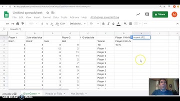 Simulations Using Google Sheets