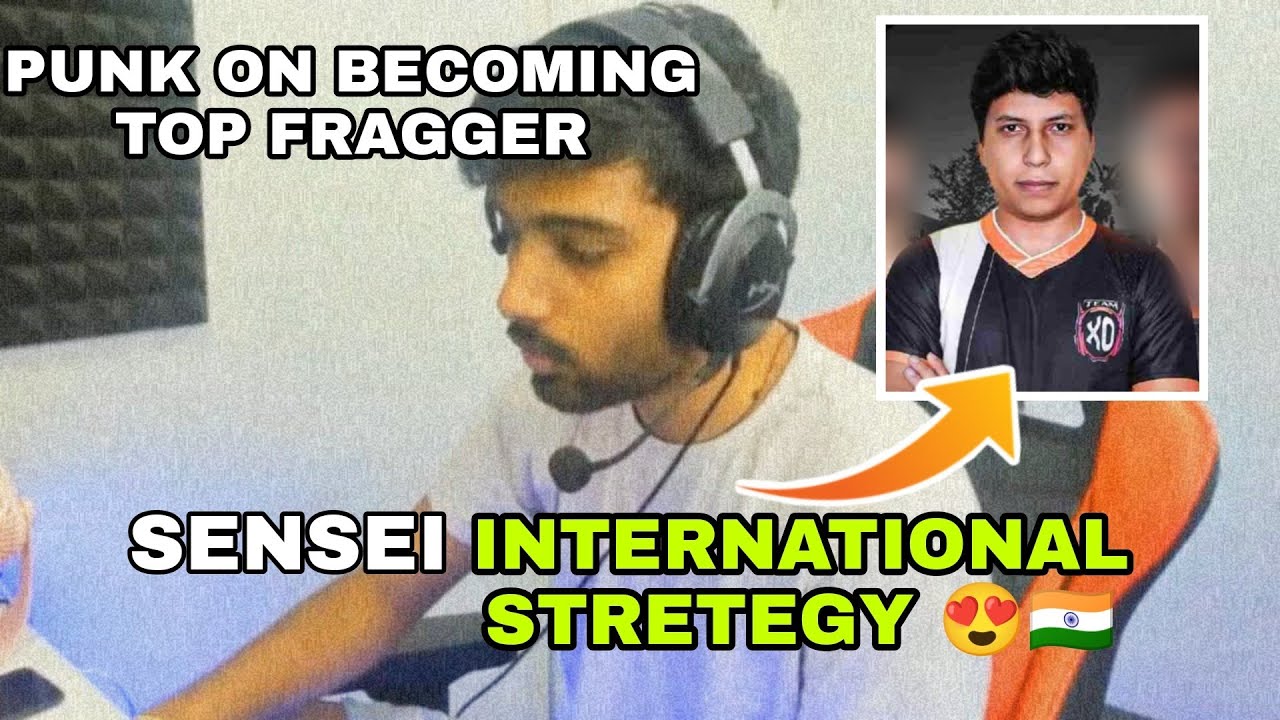Punk on sensei international strategy 😍| punk reaction on becoming mvp 🔥| PUNK | SNAX | SENSEI |