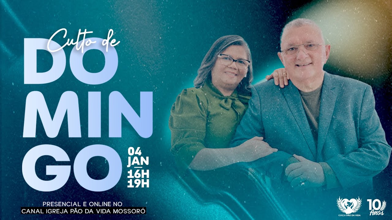 PÃO DA VIDA EM FAMÍLIA | CULTO DAS 19H | 18.01.2026