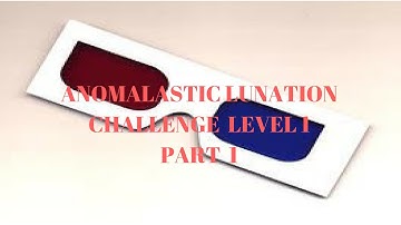 SCP Anomalastic Lunation Challenge Level 1 Part. 1