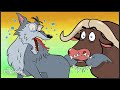 Bad Wolf and the Intelligent Buffalo | Bedtime Stories for Kids in English | Fairy Tales