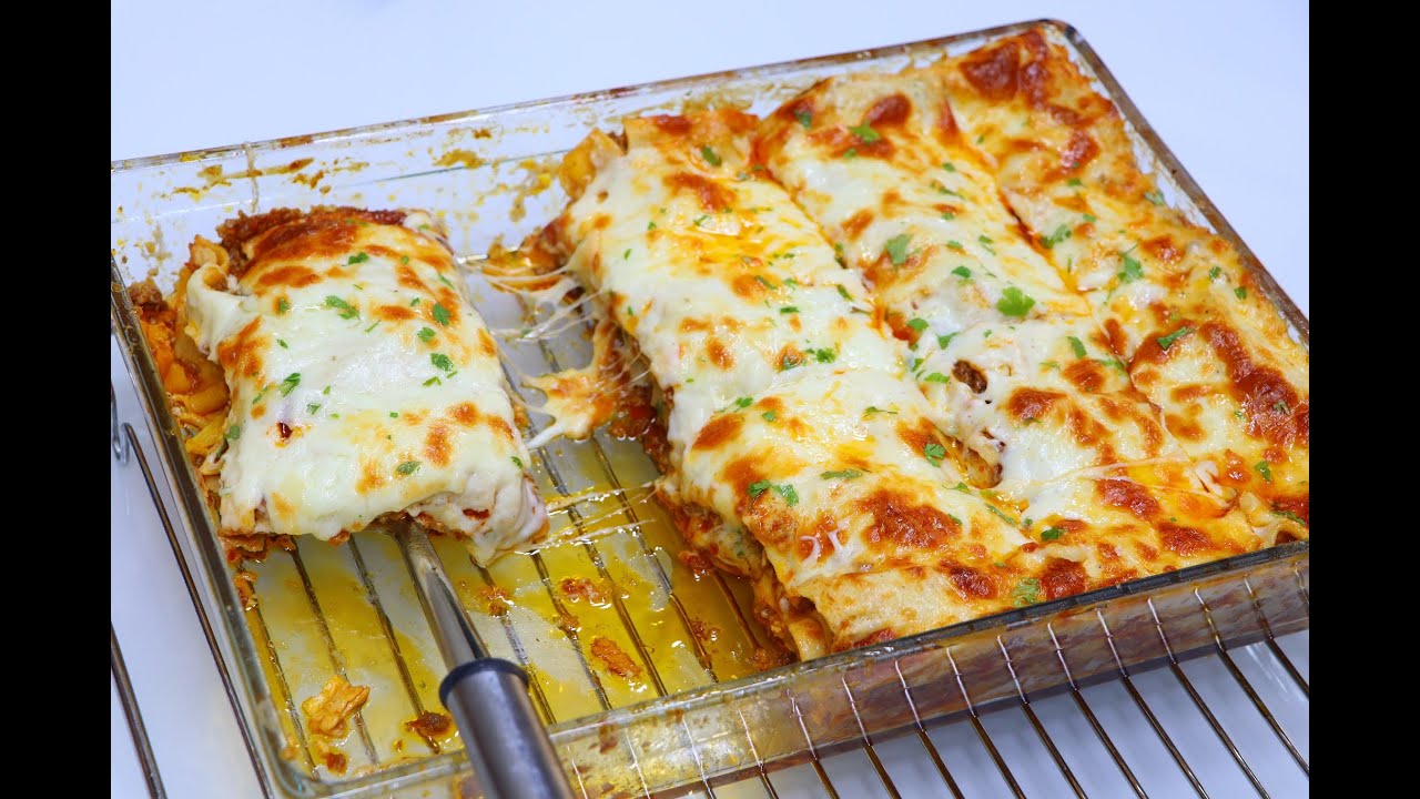 لازانيا باللحم المفروم والجبن لازانيا الايطالية بكل اسرارها اطيب وجبة غداء ممكن تعملوها عالسريع مع ر