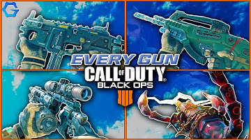 EVERY GUN in Black Ops 4 (Redux)