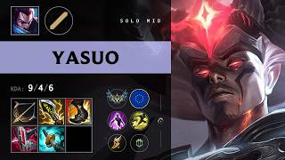 Yasuo Mid vs Syndra - EUW Challenger Patch 26.15