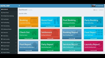 Hotel Management ERP Asp Net based