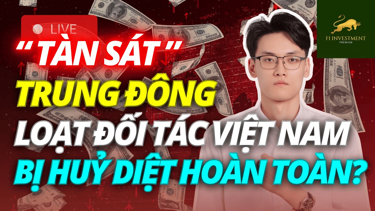 Loạt đối tác Việt Nam bị huỷ diệt - t.à.n s.á.t tại Trung Đông | Chứng Khoán Hôm Nay