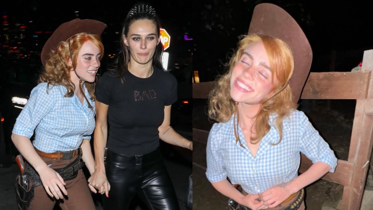 Billie Eilish Dresses as Cowgirl for Kendall Jenner's Halloween Party ...